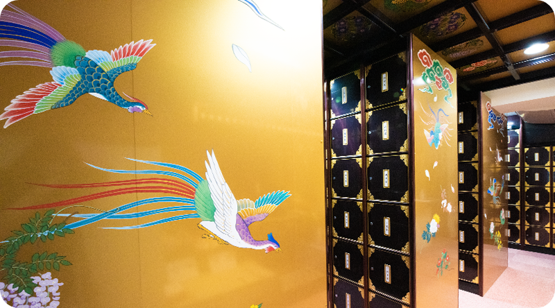 大阪府守口市の長福山「本性寺」の納骨堂